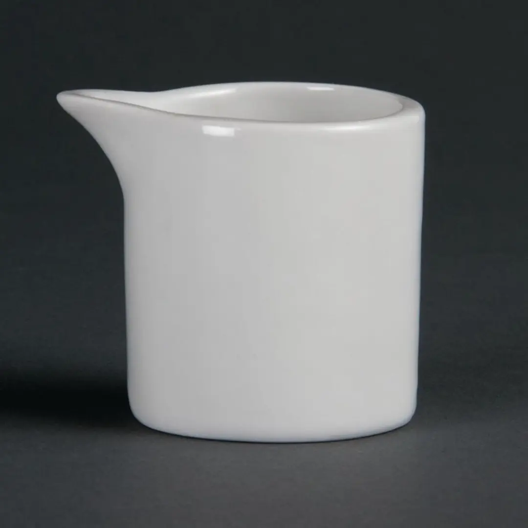Olympia Whiteware Melkkannetje - 6 Stuks - Zwart
