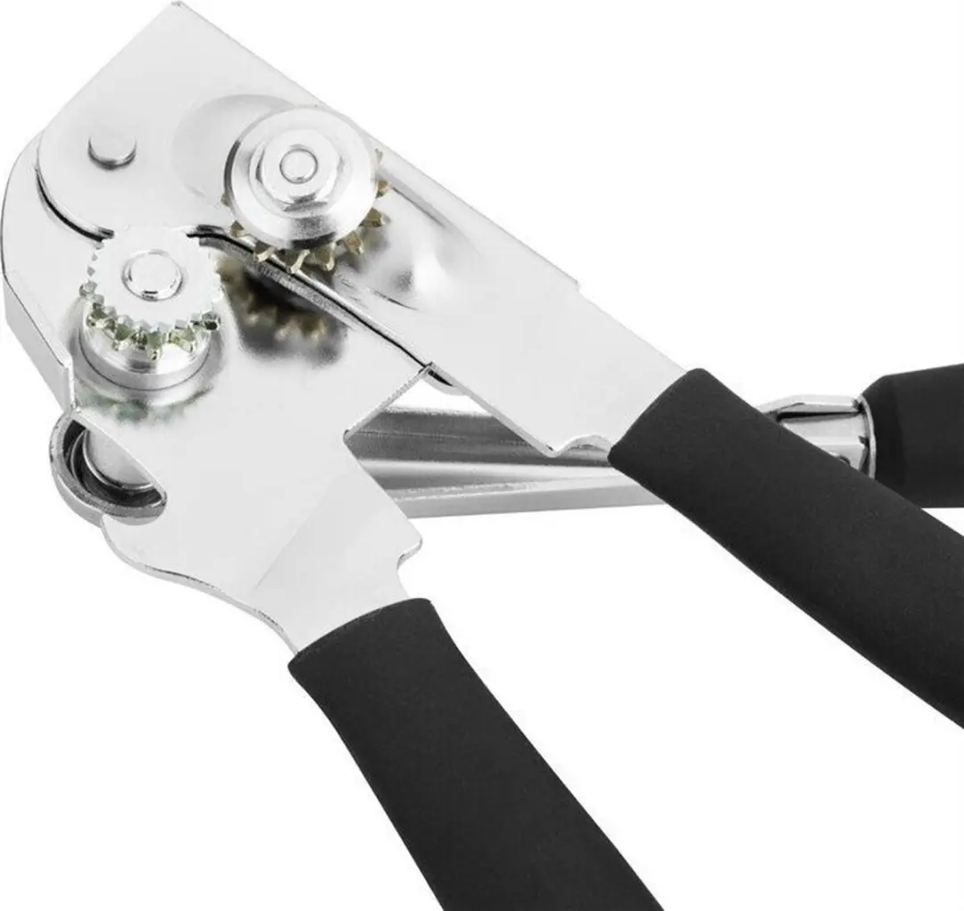 Vogue CJ368 Handheld Blikopener - Zilver/Zwart