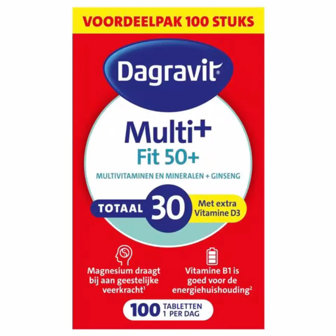 Dagravit Totaal 30 Vitaal 50+