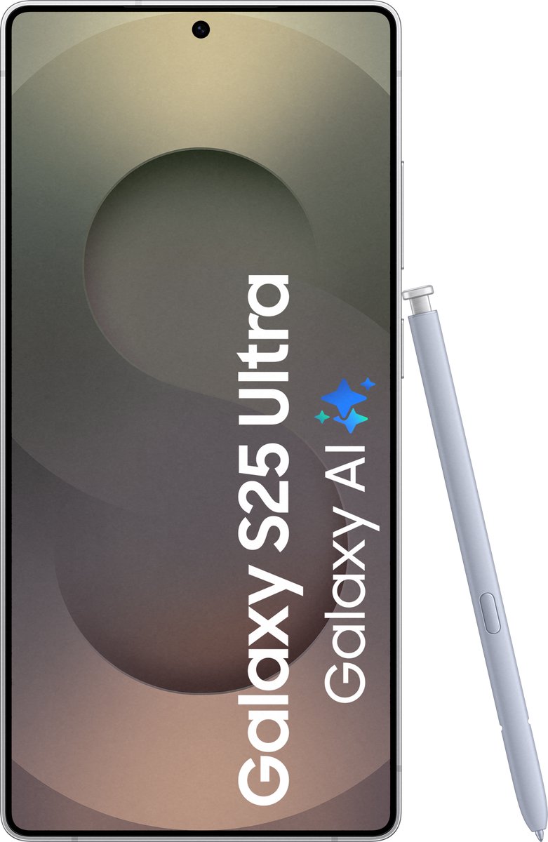 Samsung Galaxy S25 Ultra 5G - 512GB - Titanium White Silver + 1 jaar extra garantie