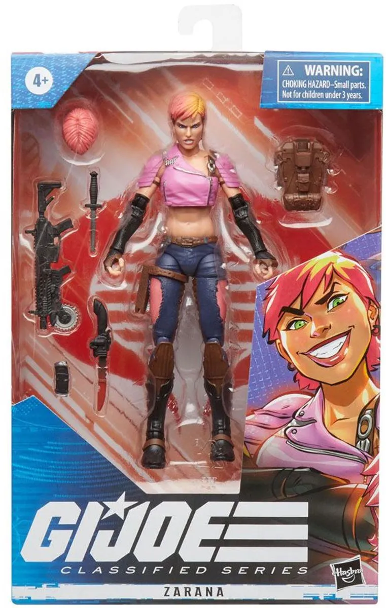 Hasbro G.I. Joe Zarana Actiefiguur 15cm - Multicolor
