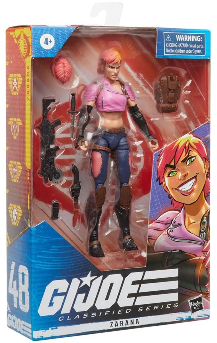 Hasbro G.I. Joe Zarana Actiefiguur 15cm - Multicolor