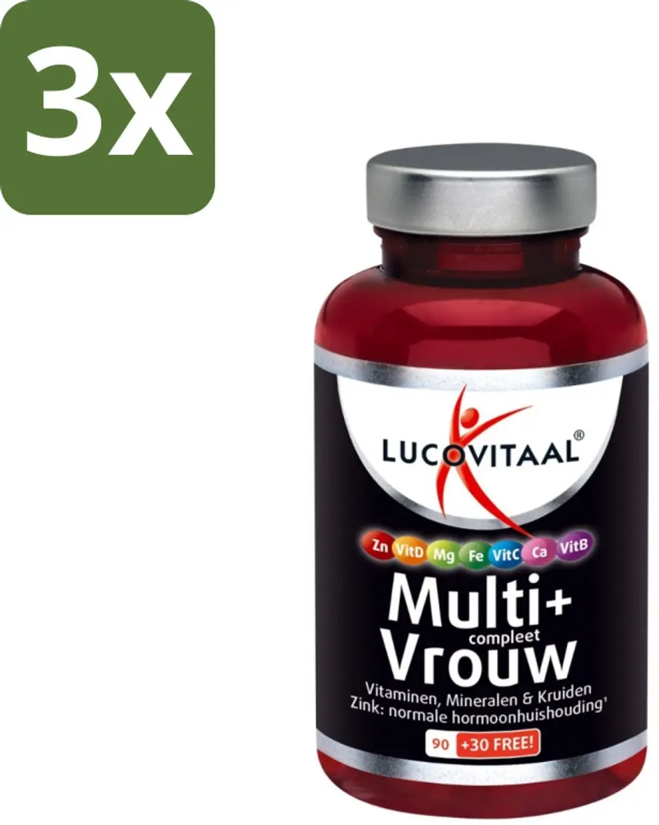Lucovitaal Multi Compleet Vrouw 360g
