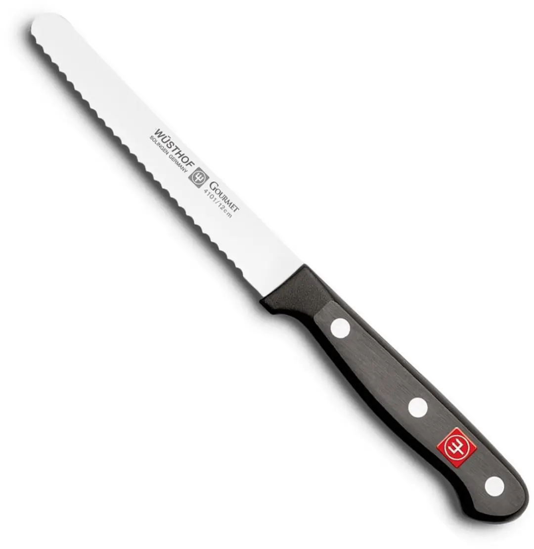 Wusthof Gourmet Tomatenmes 12cm EMGA - Zwart
