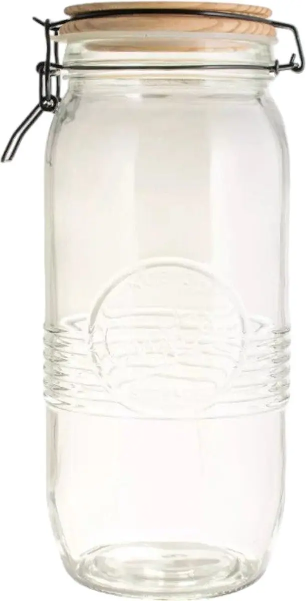 Gusta Voorraadpot KNUT Glas 2L - Transparant