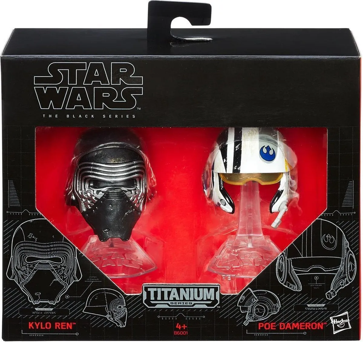 Star Wars DC Black Series B6000EU4 Helmen - 2 Stuks - Meerkleurig