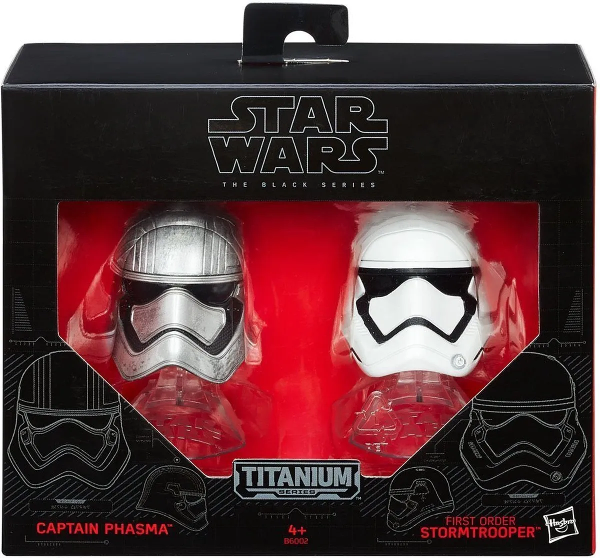 Star Wars DC Black Series B6000EU4 Helmen - 2 Stuks - Meerkleurig