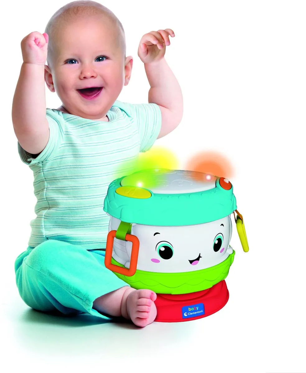 Clementoni Baby Activiteitentrommel 17409 - Multi Kleur
