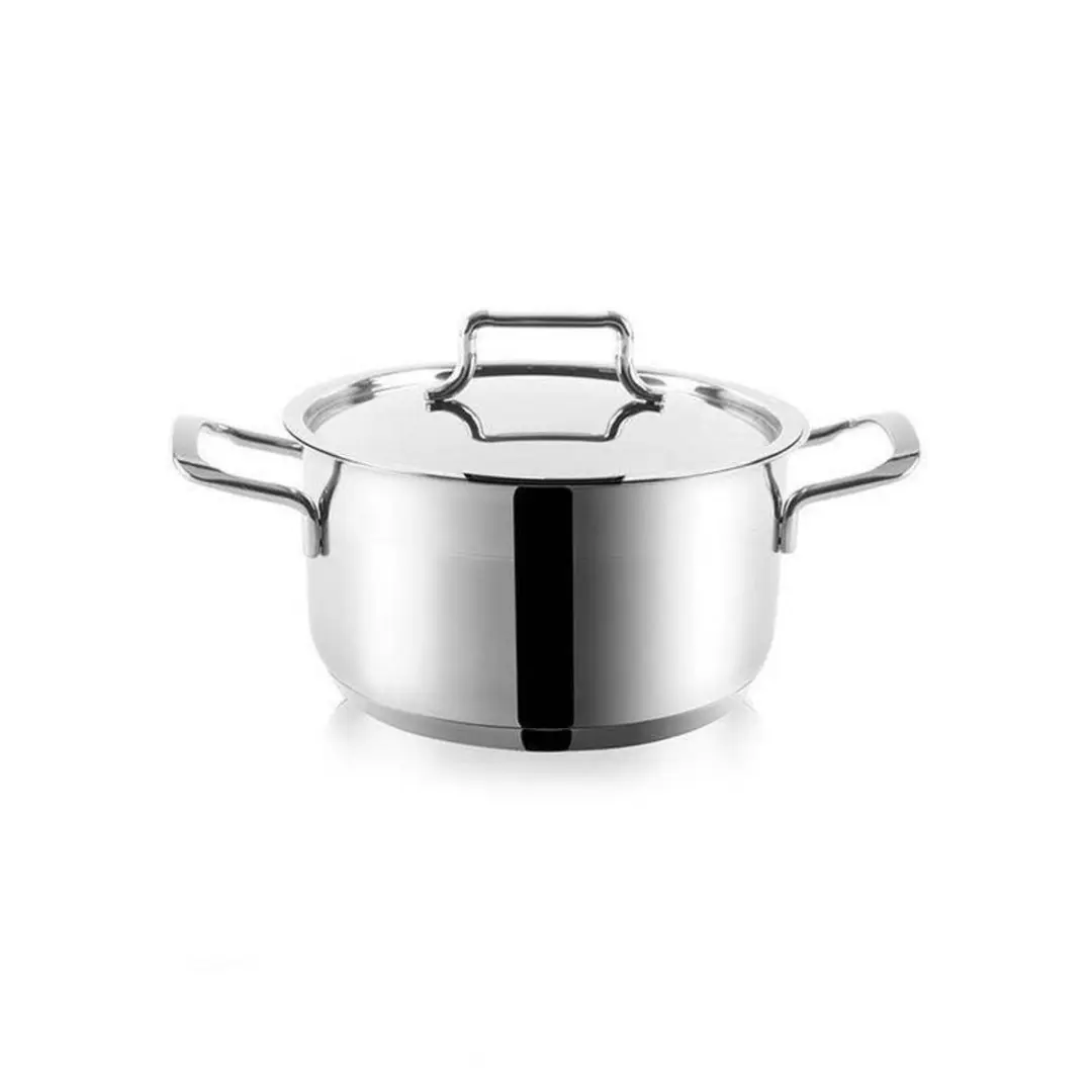 Orion Anett Roestvrijstalen Pannenset 7-delig - Zilver