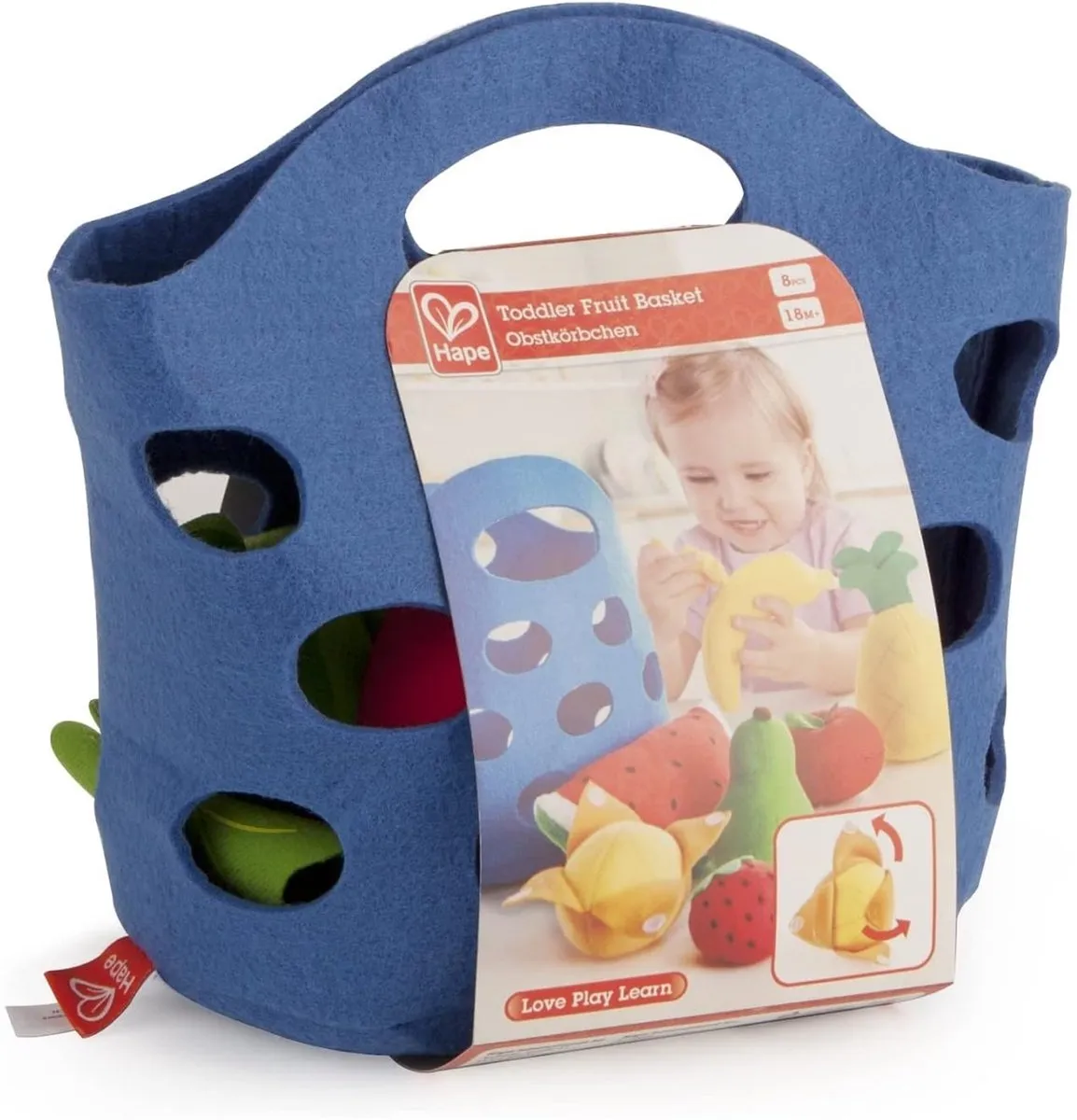 Hape Broodmandje Peuters - Veelkleurig