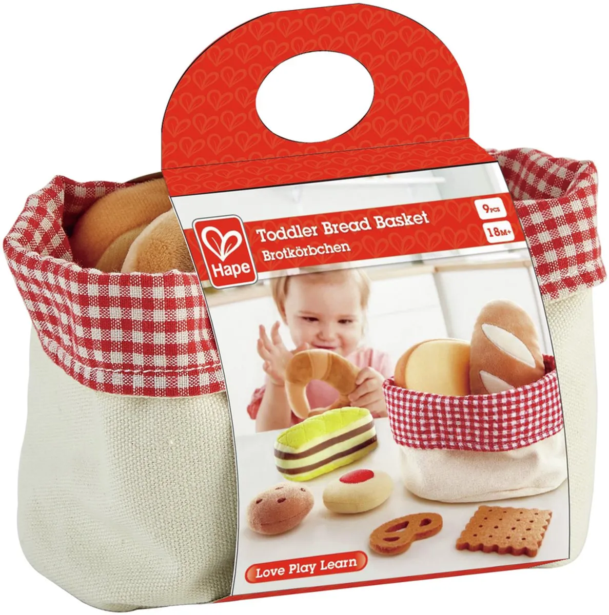 Hape Broodmandje Peuters - Veelkleurig