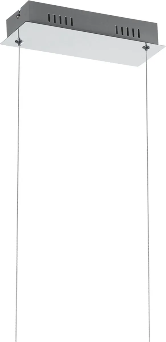 Eglo Nevado Hanglamp LED 90cm - Chroom/Wit