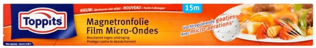 Toppits Magnetronfolie 15m - Blauw