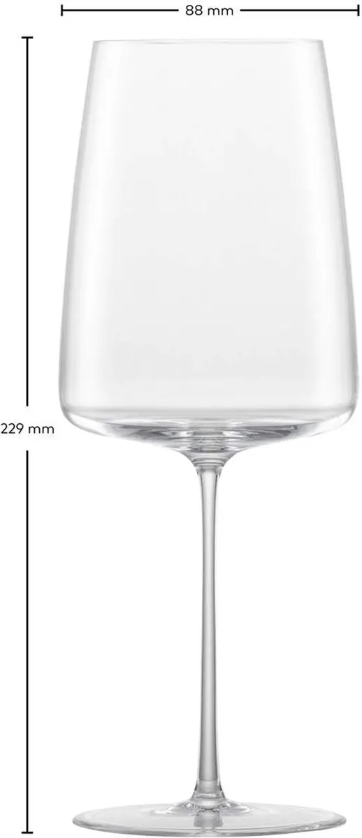 Zwiesel Glas Simplify 555ml Wijnglazen - 6 Stuks