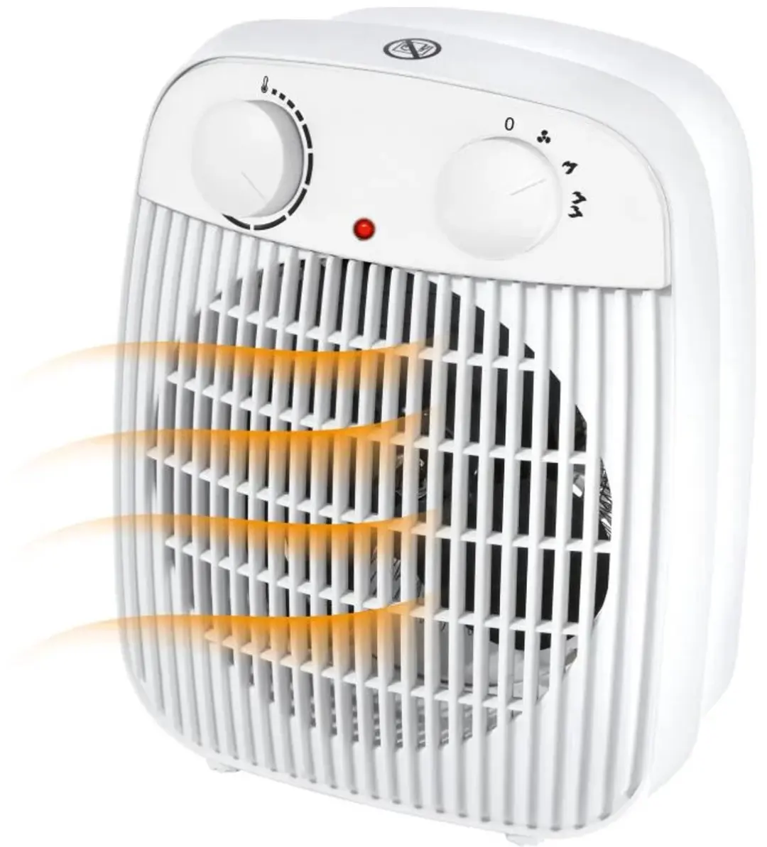 Tronic Ventilator Warme/Koude Lucht 2000W - Wit