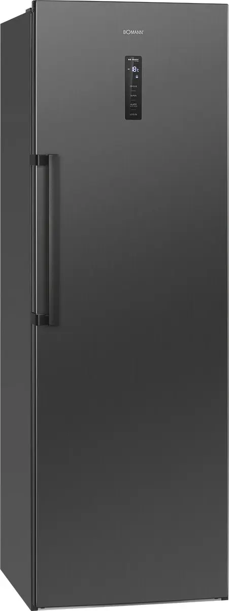 Bomann GS 7371 Vrijstaande Vriezer 274L - No Frost - Donker Inox