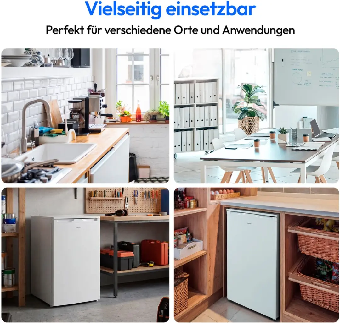 Medion Vriezer MD370031 - 64L - 85cm - 3 Transparante Laden - Wit