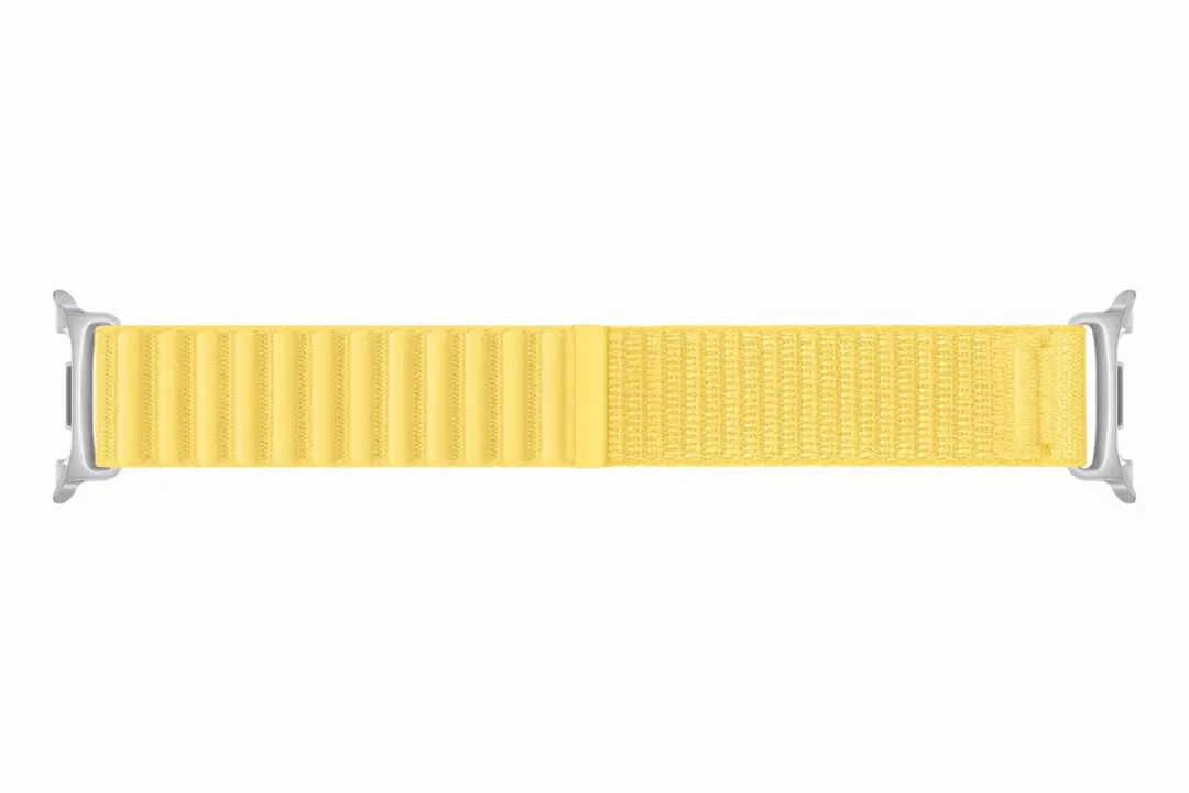 Samsung Galaxy Watch9 Fabric Band - Geel - S/M