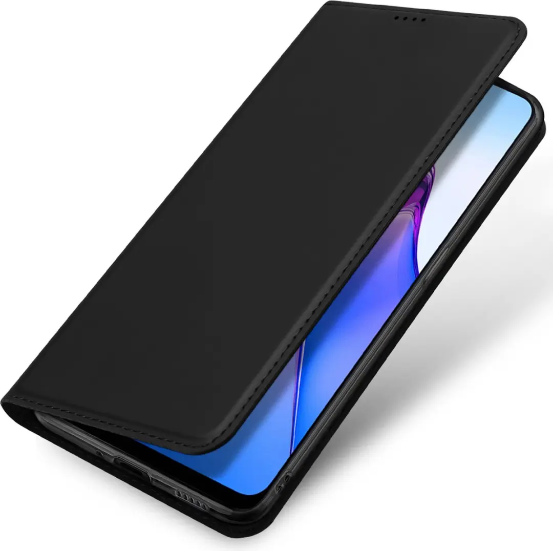 Dux Ducis Skin Pro Hoesje Oppo Reno 8 - Zwart