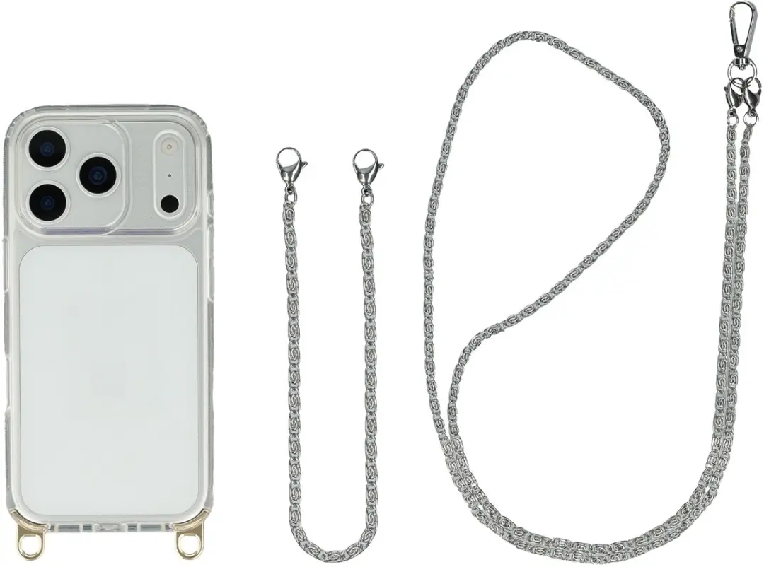 Selencia Hoesje iPhone 17 Pro Zilver
