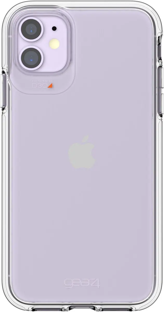 Gear4 Crystal Palace D3O iPhone 11 Hoesje - Transparant - afbeelding 5 van 6