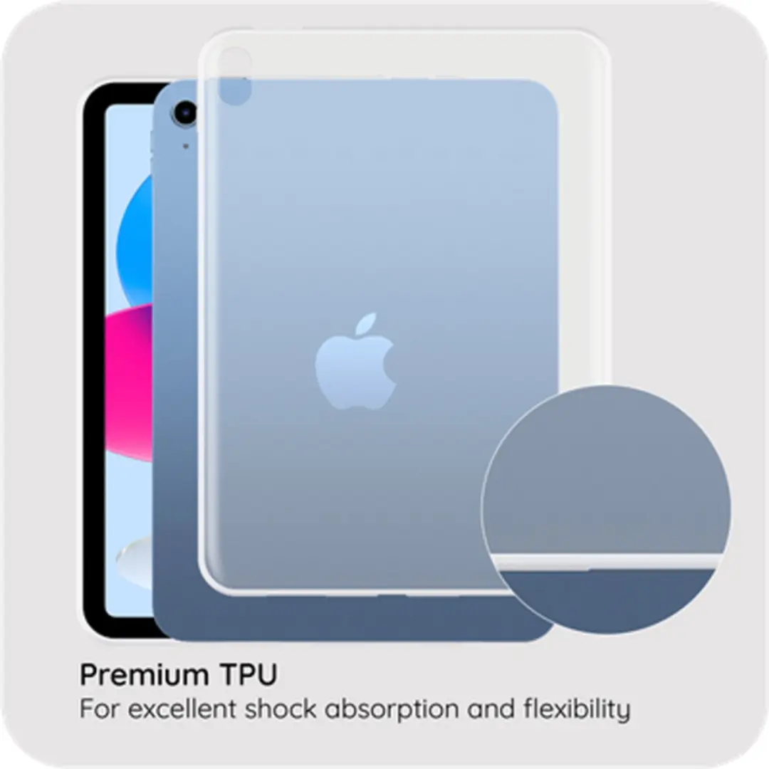 Just in Case TAP2733KL0X iPad Hoes - Transparant
