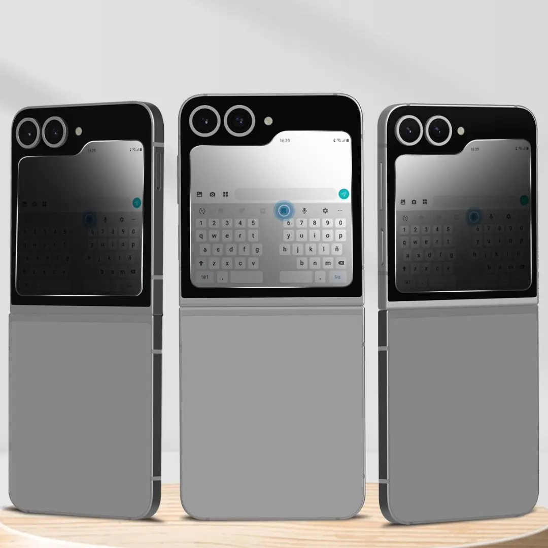 Imak Screenprotector Galaxy Z Flip 6 Extern Zwart - PROT-IMK-EXT-F741