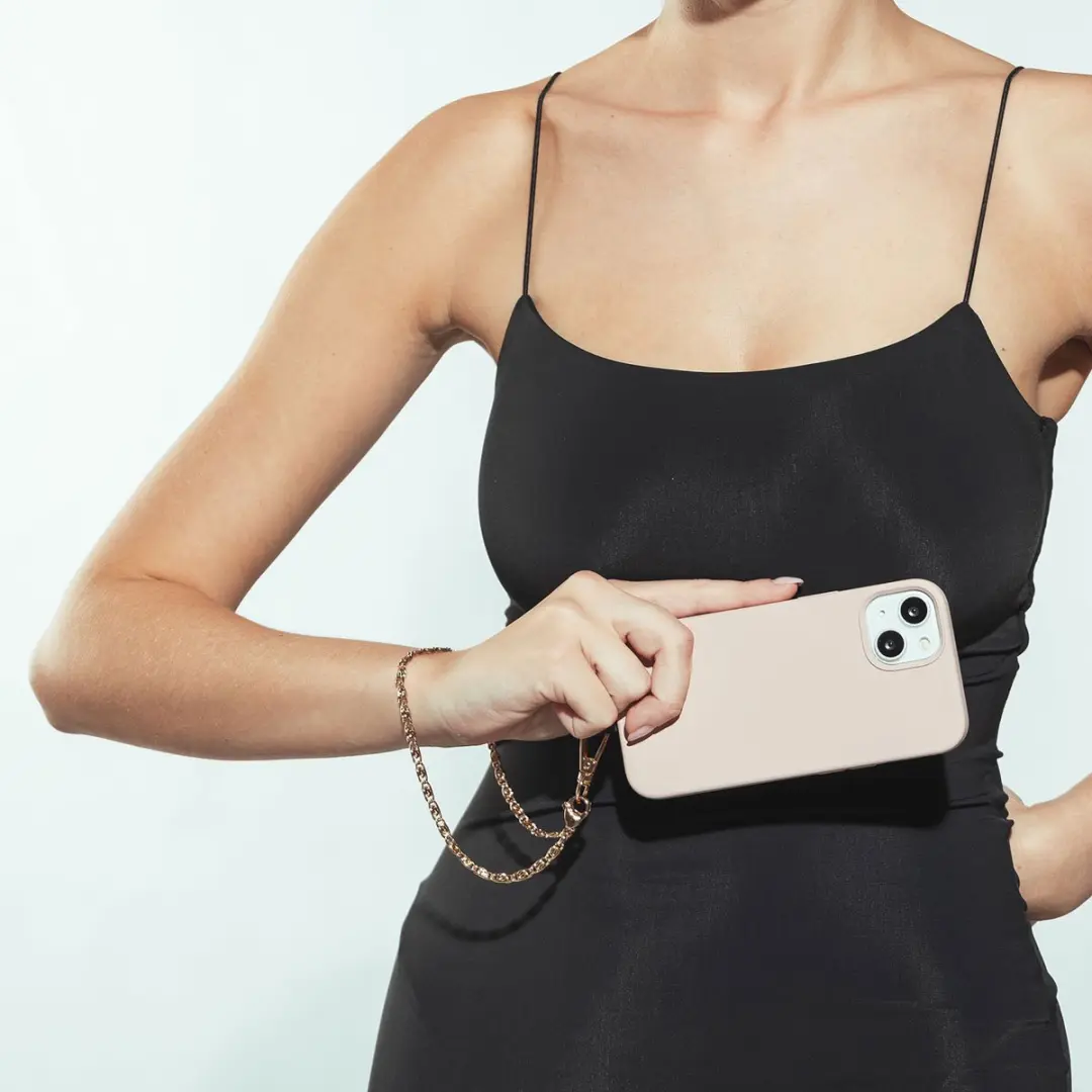 Selencia Hoesje iPhone 17 Pro Max - Goud