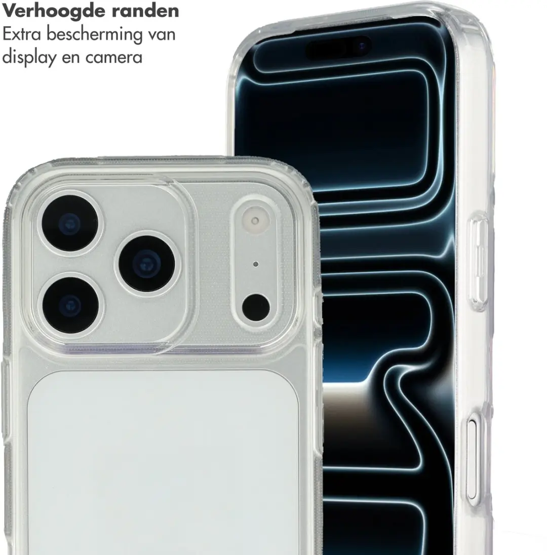 Selencia Hoesje iPhone 17 Pro Max - Goud