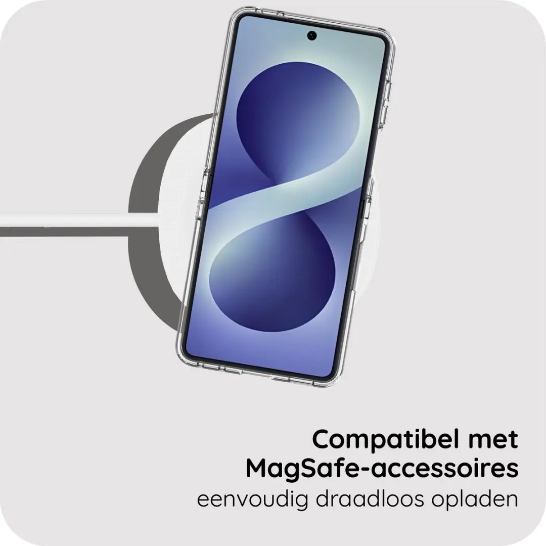 Just in Case Hoesje MSA2933AE0M - Samsung Galaxy Z Flip8 - Transparant
