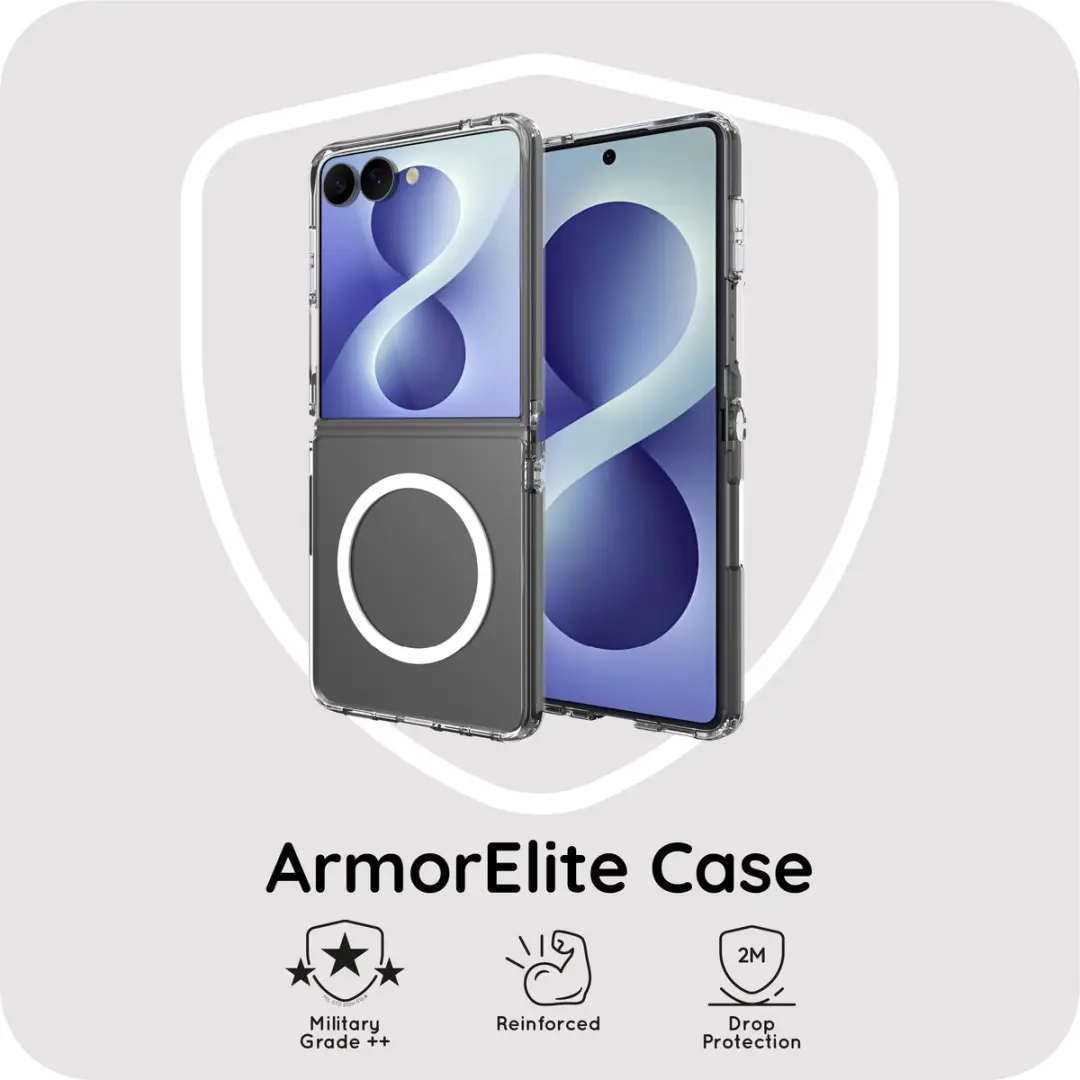 Just in Case Hoesje MSA2933AE0M - Samsung Galaxy Z Flip8 - Transparant - afbeelding 6 van 6