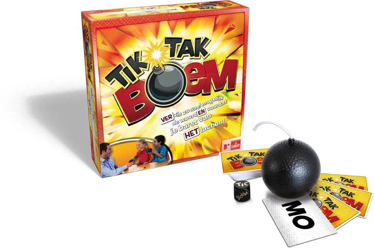 Goliath Tik Tak Boem - Kaartspel