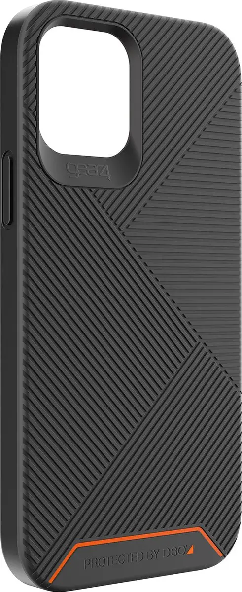 Gear4 Battersea D3O Hoesje iPhone 12 Pro - Zwart/Orange