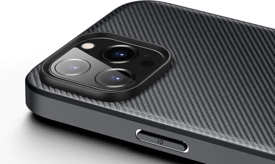 Dux Ducis Fino Series FINO-00258 Hoesje iPhone 14 Pro - Zwart - afbeelding 6 van 6