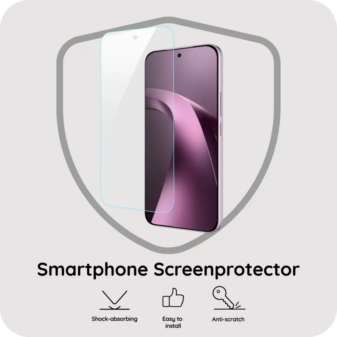 Just in Case Screenprotector Xiaomi 17T Pro - Gehard Glas