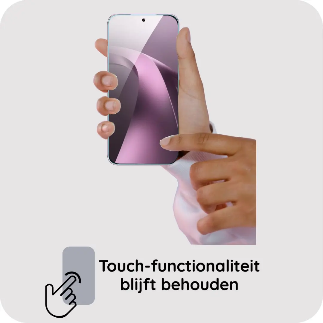 Just in Case Screenprotector Xiaomi 17T Pro - Gehard Glas