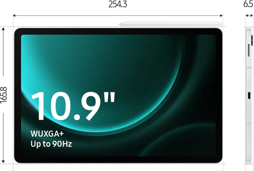 Samsung Galaxy Tab S9 FE SM-X510NLIAEUB Tablet - 128GB - Lavender
