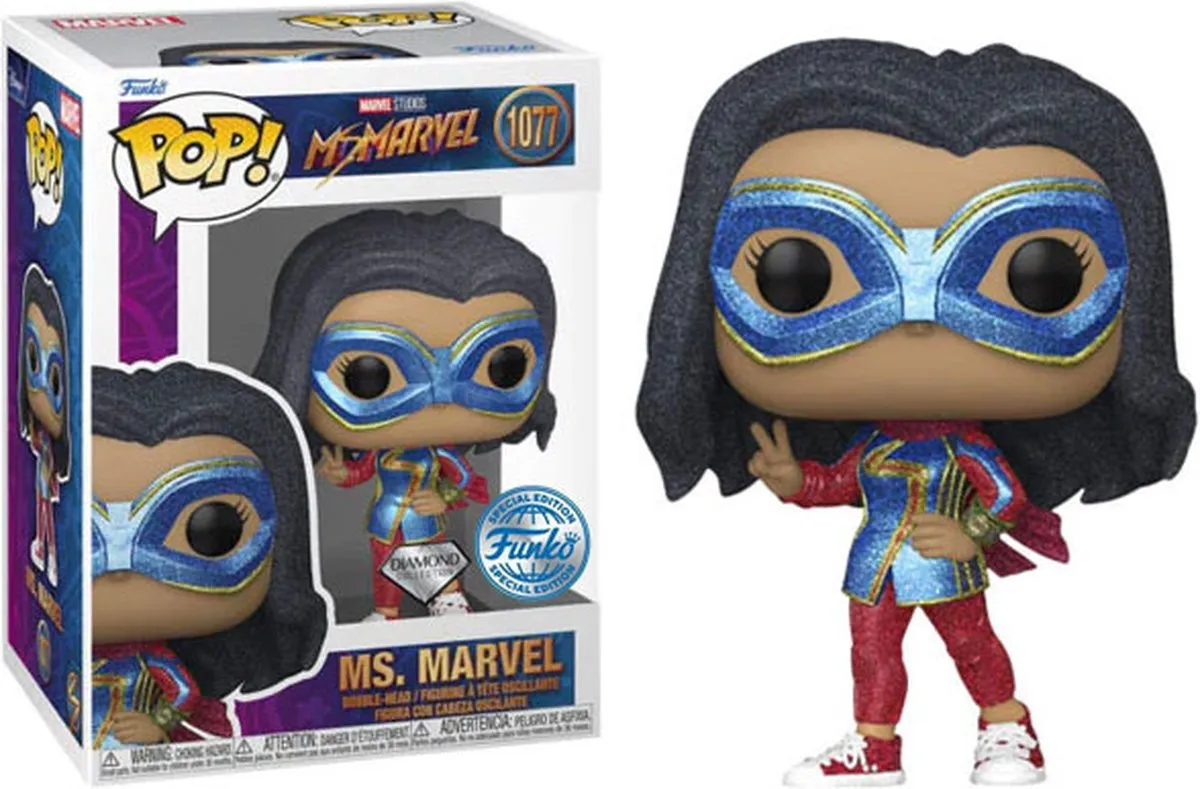 Funko Pop! Marvel Ms. Marvel Diamond Glitter