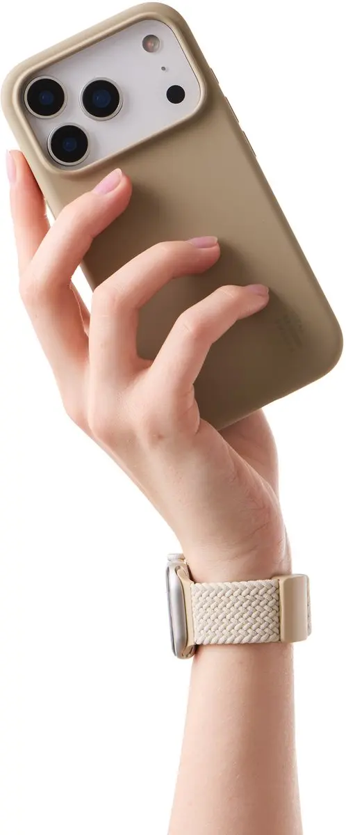 iDeal of Sweden Soft Braid Watchband Apple Watch 38-42mm - Beige