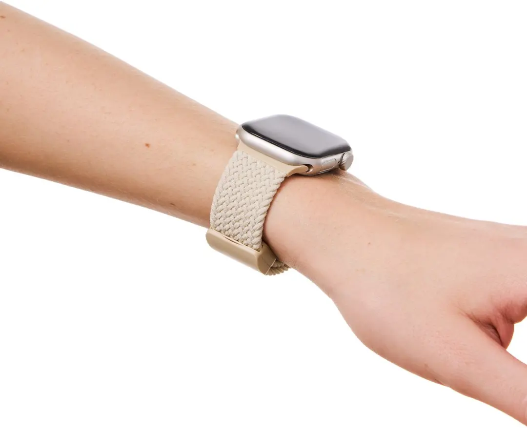 iDeal of Sweden Soft Braid Watchband Apple Watch 38-42mm - Beige