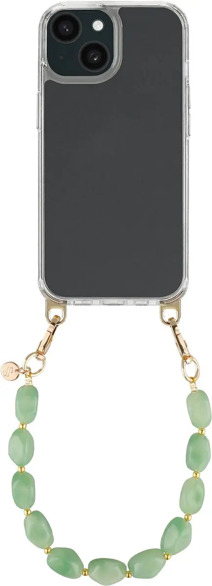 Selencia Hoesje iPhone 15 Mint Green