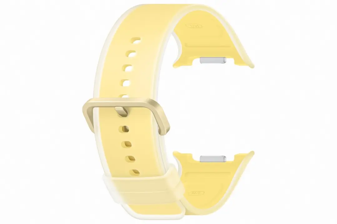 Samsung Galaxy Watch9 Sportband Geel - M/L