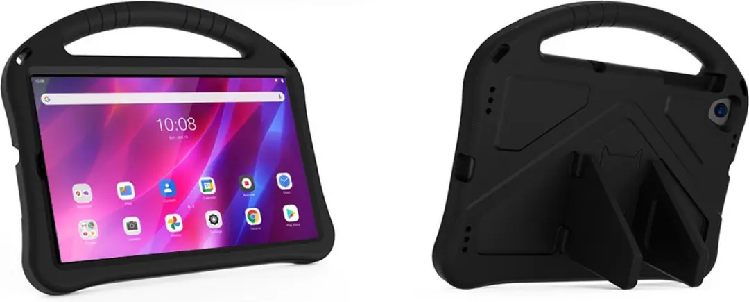 Just in Case Lenovo Tab M10 Plus Kids Case - Zwart
