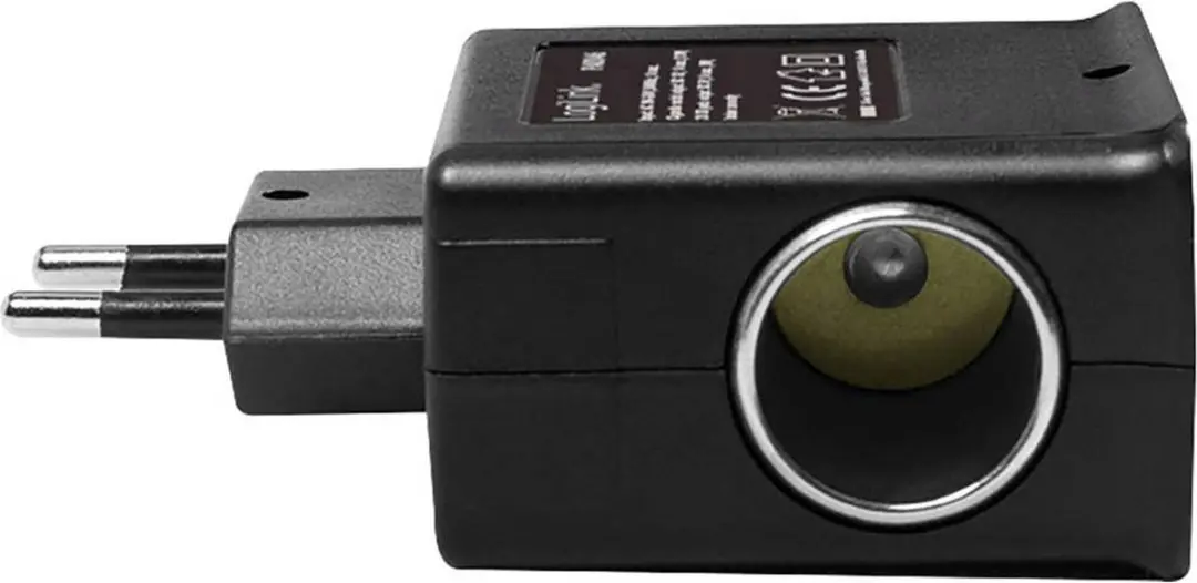Logilink PA0046 USB-oplader 12W - Sigarettenaanstekerbus - Zwart