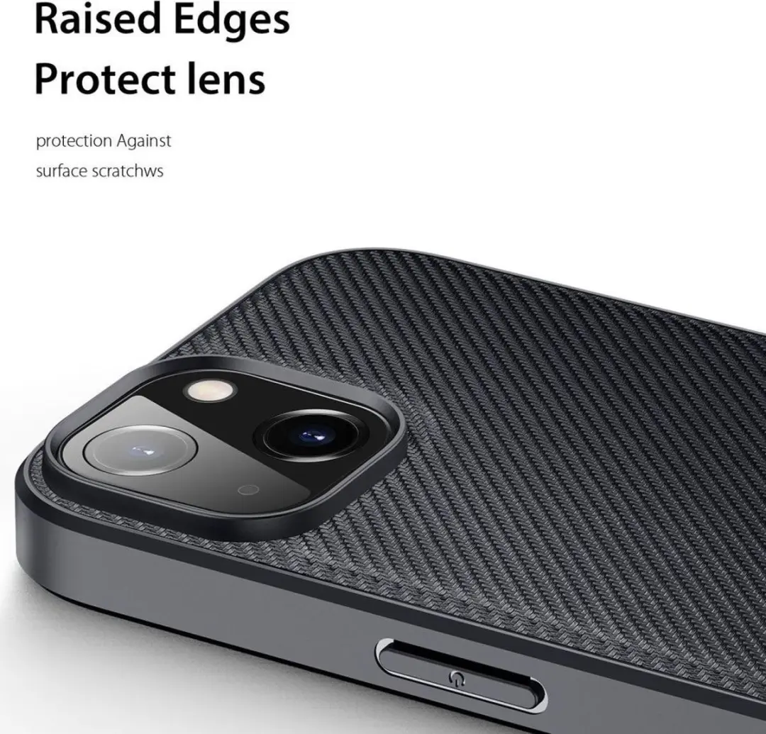 Dux Ducis Fino Series FINO-00252 Hoesje - iPhone 14 - Zwart