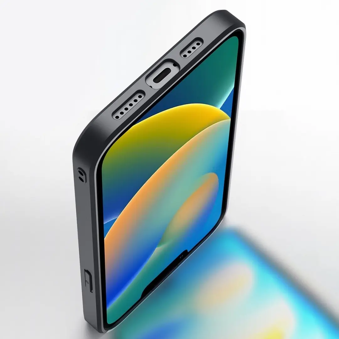 Dux Ducis Fino Series FINO-00252 Hoesje - iPhone 14 - Zwart
