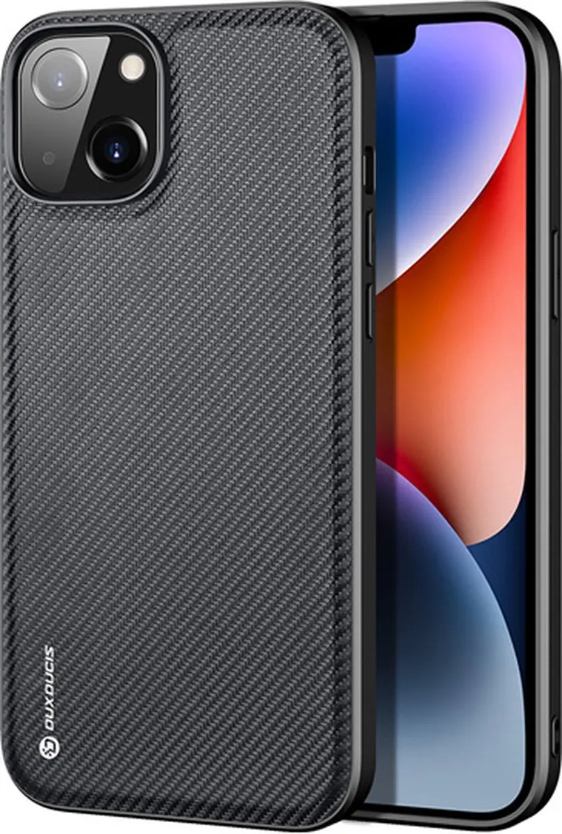 Dux Ducis Fino Series FINO-00252 Hoesje - iPhone 14 - Zwart