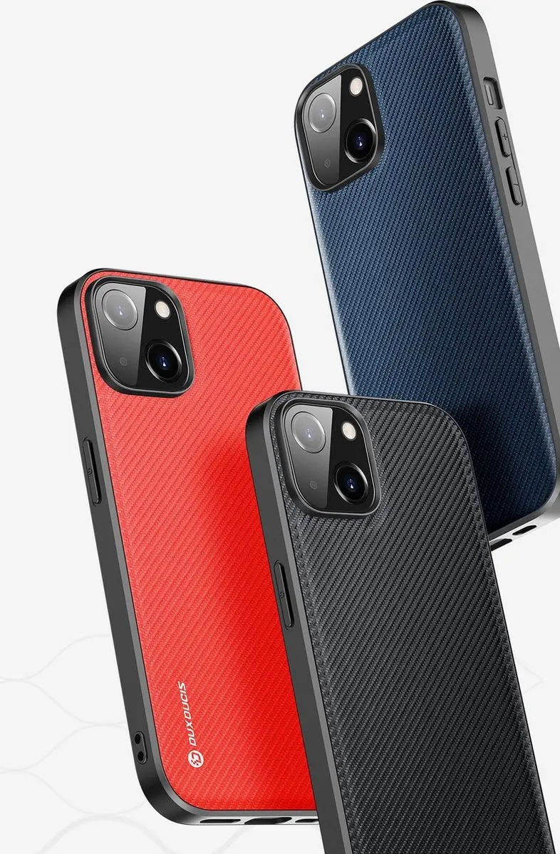 Dux Ducis Fino Series FINO-00252 Hoesje - iPhone 14 - Zwart