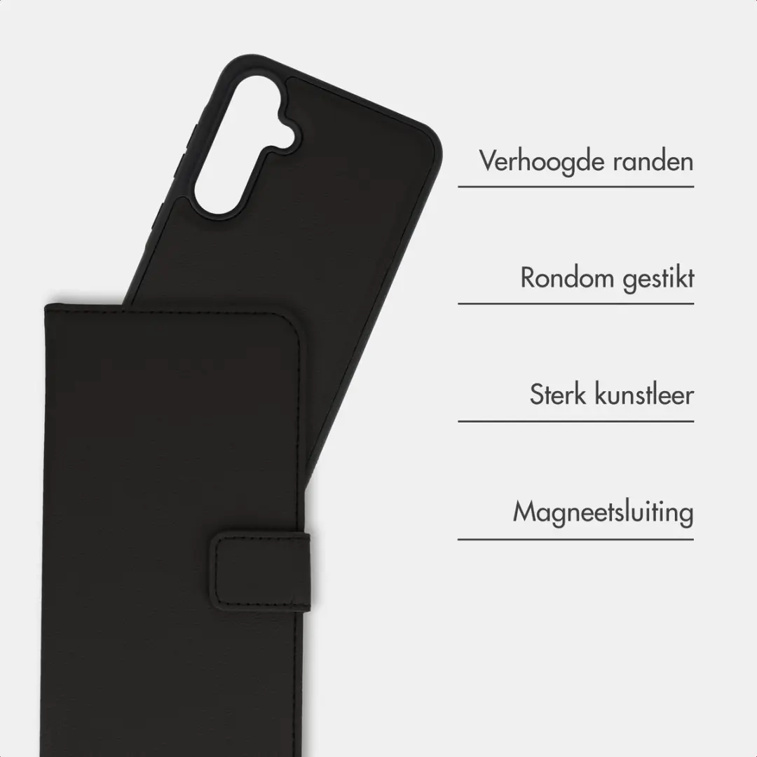 Imoshion Bookcase Hoesje Samsung Galaxy A55 - 3 Pasjes - Zwart