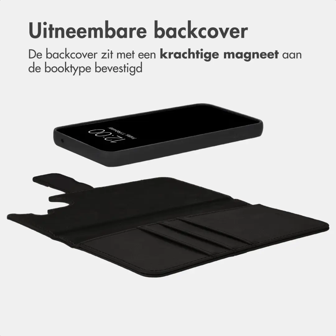 Imoshion Bookcase Hoesje Samsung Galaxy A55 - 3 Pasjes - Zwart